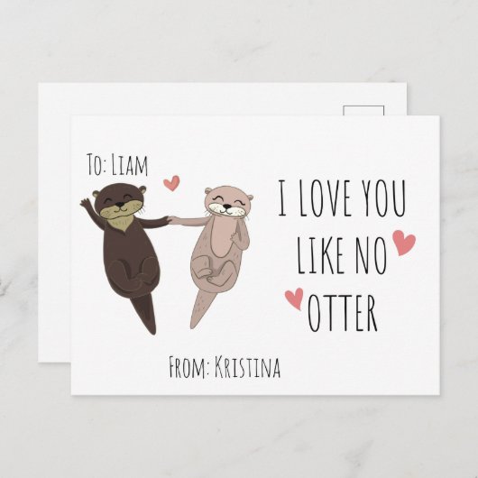 可愛カスタマイズいお前が好きだ ポストカード (正面/裏面)