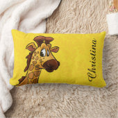 可愛カスタマイズい子ども枕 ランバークッション (ブランケット)