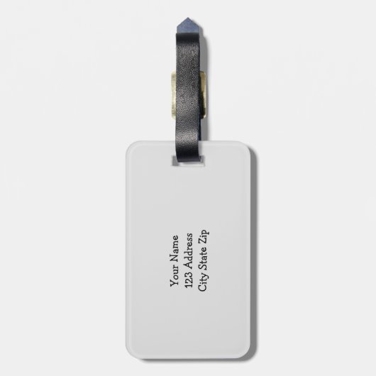 可愛カスタムいアライグマの旅行手荷物のタ子供へグ ラゲッジタグ (裏面縦)