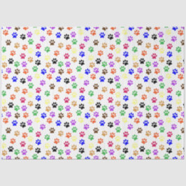 可愛カスタムいカラー猫と犬の子犬の手プリントペット 薄葉紙