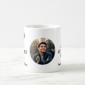 可愛カスタムいカワウソ写真東カッコいいパパ コーヒーマグカップ (中央)