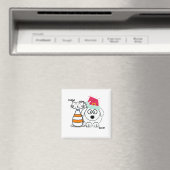 可愛カスタムいクリスマス マグネット (インサイチュ (食洗機))