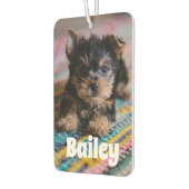 可愛カスタムいペットの写真 カーエアーフレッシュナー (左)