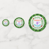 可愛カスタムいラディバグ&リーフ5誕生日 コンフェッティ (正面)