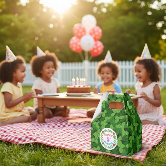 可愛カスタムいラディバグ&リーフ5誕生日 フェイバーボックス