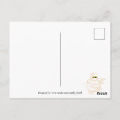 可愛カスタムい不気味なハロウィーンフランケンシュタインの怪物: ポストカード (裏面)