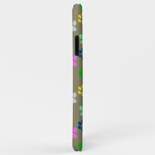 可愛カスタムい前柄のペットの名前と写真 Case-Mate iPhoneケース (裏面/右)