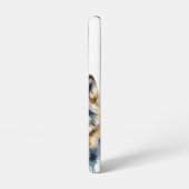 可愛カスタムい可愛いオオカミ夫婦ラブアニマル SAMSUNG GALAXYケース (左側面)