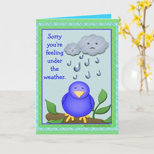 可愛カスタムい早くグリーティングカード。 カード (黄色い花)