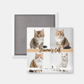 可愛カスタムい猫写真家 マグネット (正面/裏面)