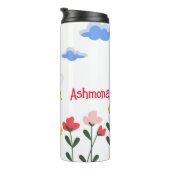 可愛カッコいいいビーカスタマイズの名前 タンブラー (回転右)