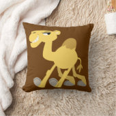 可愛カッコいいい漫画のラクダ枕 クッション (ブランケット)