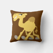 可愛カッコいいい漫画のラクダ枕 クッション (裏面)