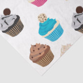 可愛カラフルいカップケーキ柄 薄葉紙 (詳細)