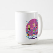 可愛カラフルいゲーマー子供へステッカー,pKXdゲーム コーヒーマグカップ (正面右)