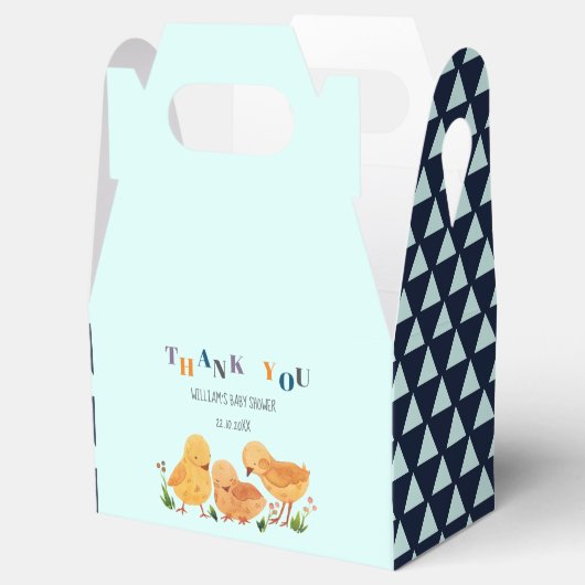 可愛カラフルいチキンファミリーボーイありがとう フェイバーボックス (オープン)