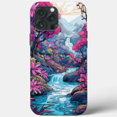 可愛カラフルいトロピカルハワイアンガーデンNo. 1115 Case-Mate iPhoneケース (裏面)