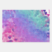 可愛カラフルいピガーリーンク ラッピングペーパーシート (正面3)