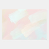 可愛カラフルいピガーリーンク ラッピングペーパーシート (正面)