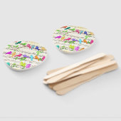 可愛カラフルいミュージカル鳥の交響曲 – Happy Song ハンドファン (組立なし)