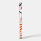 可愛カラフルいモダン葉パイパーソナライズされたクブルー Case-Mate iPhoneケース (裏面 / 左)