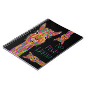 可愛カラフルいラおもしろいマ螺旋手帳 ノートブック (左側)