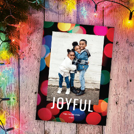 可愛カラフルいラモダンイツ楽しい写真 シーズンカード