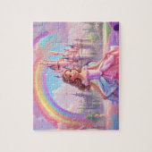 可愛カラフルいリトルプリンセス ジグソーパズル (縦)