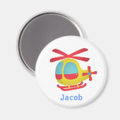 可愛カラフルい子供へ マグネット (正面/裏面)