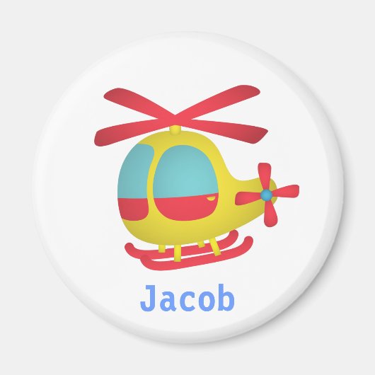 可愛カラフルい子供へ マグネット (正面)