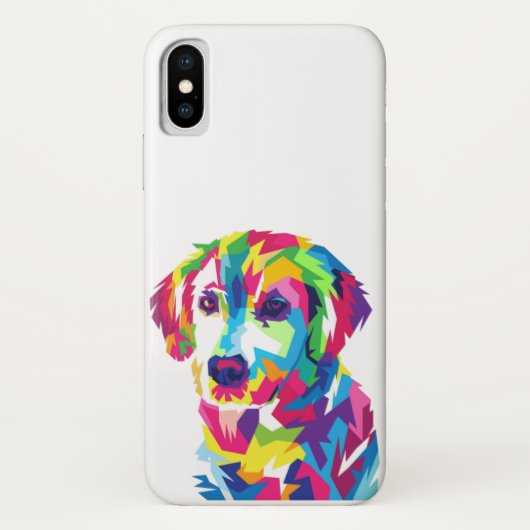 可愛カラフルい子犬ラブラドールX, XR, XS Max, X Case-Mate iPhoneケース (裏面)