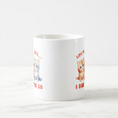 可愛カラフルい子猫たち – 猫のない生活? コーヒーマグカップ (中央)
