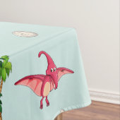 可愛カラフルい恐竜の柄 テーブルクロス (インサイチュ)