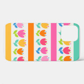 可愛カラフルい手描きチューリップシームレスw Case-Mate iPhoneケース (裏面 (横))