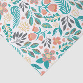 可愛カラフルい春の花 薄葉紙 (詳細)