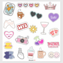 可愛カラフルい最高のFriend Sticker Pack