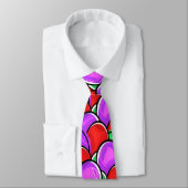 可愛カラフルい水の色の手の色彩の鮮やかイースター卵 ネクタイ (タイ)