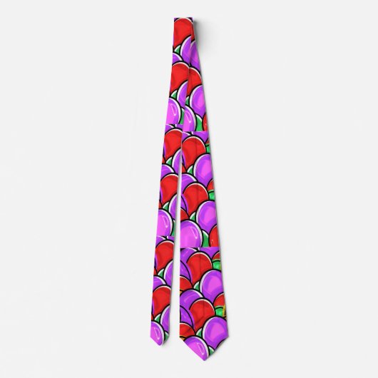 可愛カラフルい水の色の手の色彩の鮮やかイースター卵 ネクタイ (裏面)