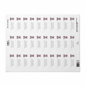 可愛カラフルい猫おもしろいシックなお洒落動物 ラベル (フルシート)