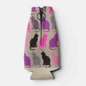 可愛カラフルい猫柄ボトルクール ボトルクーラー (裏面)