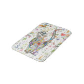 可愛カラフルい猫風呂マット バスマット (アングル)