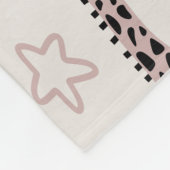 可愛カラフルい象とシームレスな模様 フリースブランケット (角)