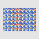 可愛カラフルい賛美エンジェルズブルースカイ水彩色 薄葉紙 (正面)