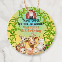 可愛カラフルい飼育動物赤い納屋ありがとう