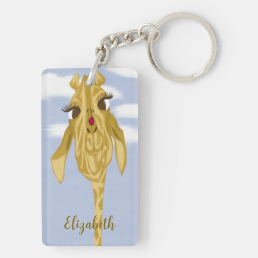 可愛カラフルい キーホルダー (裏面)