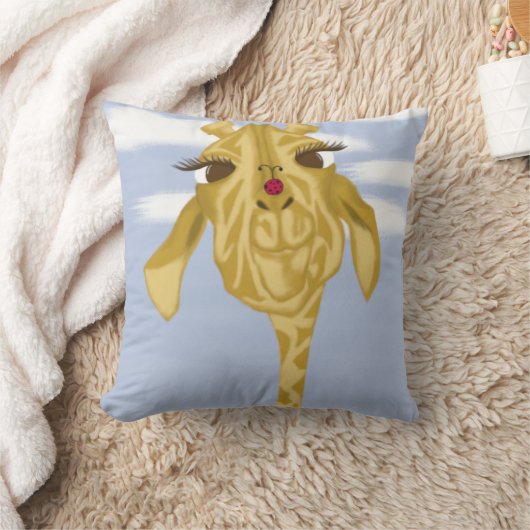 可愛カラフルい クッション (ブランケット)