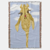 可愛カラフルい スローブランケット (正面縦)