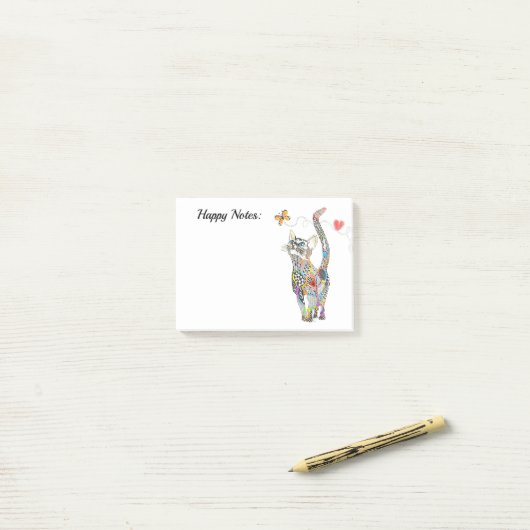 可愛カラフルい ポストイット (デスク上)