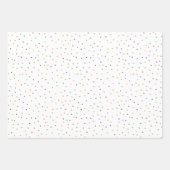 可愛カラフルい ラッピングペーパーシート (正面3)