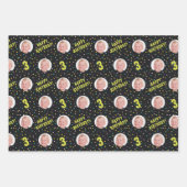 可愛カラフルい ラッピングペーパーシート (正面)